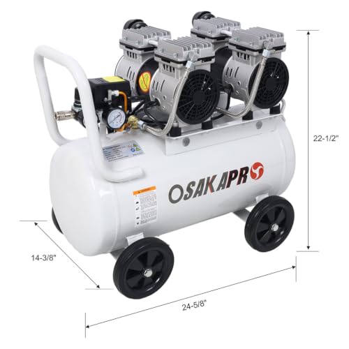 LMAOSS Quiet Oil-Free Air Compressor