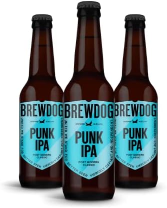 Brewdog Punk IPA - Cerveza Indian Pale Ale Escocesa de Estilo New...