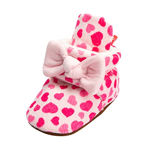 Generisch Botas de nieve suaves para bebé, botas de nieve, zapatos cálidos, prewalker primero, zapatos cálidos, zapatos para niños, para niñas, Rosa., 0 meses