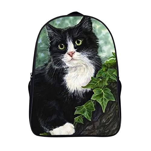 Sac d'école Black Cat 3D le compagnon idéal des cours de récréation et des sorties
