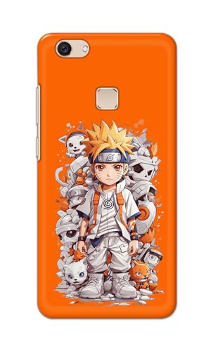 Image of PRINTFIDAA Printed Hard Back Cover Case for Vivo V7+ | Vivo V7 Plus | Vivo Z10 Back Cover (Famous Anime Cartoon Character) -112