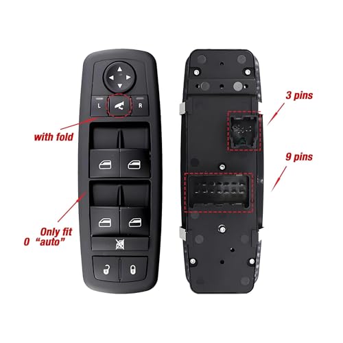 Commande lève-vitre robuste et réactive pour Dodge Caravan et Journey - 2