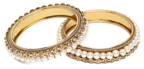 Antique Plated Stylish Traditional Bangle Set