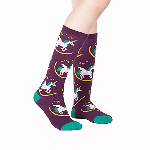 Sock It To Me, Youth Knee-High Socks, Wish Upon A Pegasus