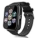 Smartwatch per Bambini,Orologio Intelligente per Ragazzo e Ragazza Touchscreen con Fotocamera, Lettore Musicale, Giochi, Torcia, Sveglia, Orologio Intelligente per Bambino 4-12 Anni Regalo(Nero)