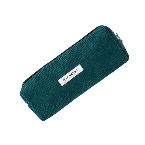 PEILINZE Pencil Case Pencil Bag Pencil Case Stationery Bag Makeup Bag Corduroy Pen Bag Pencil Organiser Stationery Pouch For School Office - Image 4