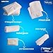 MCR Medical CPR & FA Training Kits with 2 Non-Woven Triangular Bandages, Pack of 10