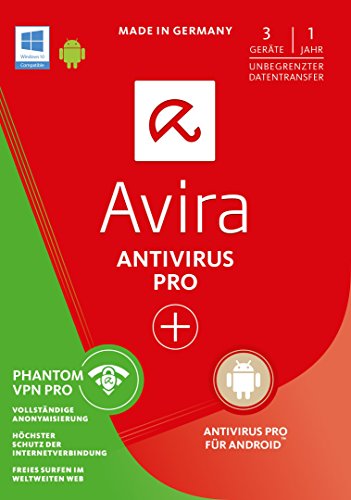 Preisvergleich Produktbild Avira AntiVirus Pro + Phantom VPN Pro