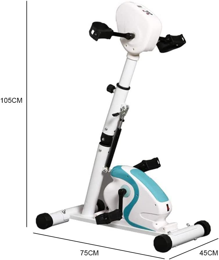 Home Elektrische revalidatie-hometrainer, pedaaltrainer Elektrische revalidatiemachine Revalidatietrainingsapparatuur met LCD-scherm, voor ouderen/gehandicapten - Afbeelding 5