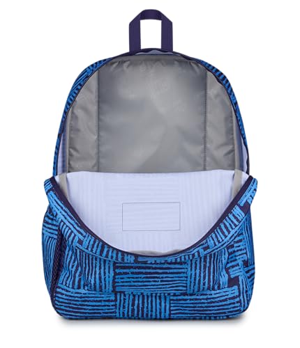 Image of JanSport Cross Town Backpack - Simple Bag for Everyone with 1 Main Compartment, Front Utility Pocket - Premium Class Accessories - Threaded