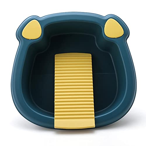 Qianly de lavatório conveniente, compacta com tábua de lavar integrada, lavagem à mão bonita e leve