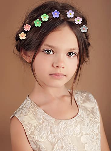 30 Pcs Mini Flower Claw Clips Matte Cherry Blossom Claw Clips Cute Flower Hair Clips Small Decorative Flower Jaw Clips Wedding Hair Accessories For Girls Women #TOP6