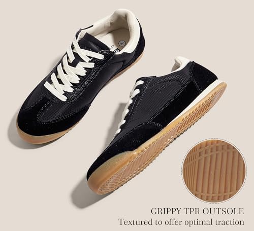 LUCKY STEP Women's Fashion Sneakers Neutral Comfortable Walking Running Gym Workout Shoes3