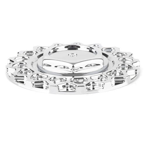 Centre de roue 168 mm chrome idéal pour rénover vos jantes auto