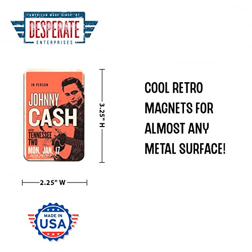 Imán decorativo Johnny Cash para refrigerador miniatura 2
