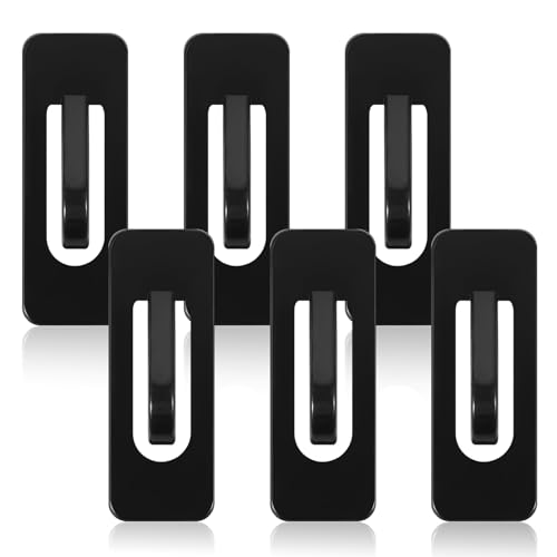 6 PCS Adhesive Car Cup Holder Insert, Black