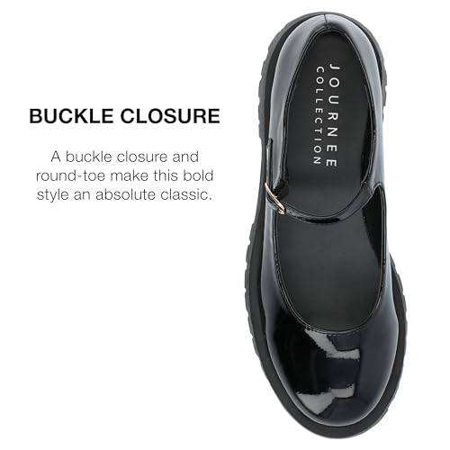 Journee Collection Women's Kamie Mary Jane Flat4
