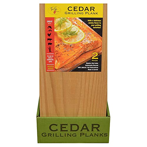 Truefire Cedar Grilling Planks 5.5 X 16” For Adding Smoky Flavor To Salmon, Seafood, Beef, Poultry & Veggies, Western Red Cedar, (24-Pack) #TOP1