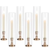 PH PandaHall 2pcs Bougeoir Doré Vintage Bougeoir En Métal