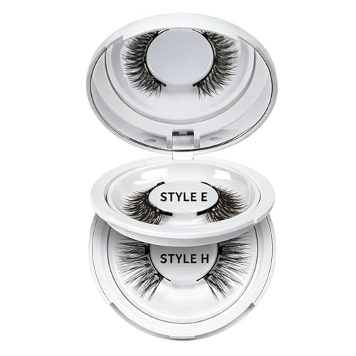 GXGM Ciglia Finte Magnetiche Con Applicatore, Ciglia Finte Naturali, Non Richiedono Colla, Naturali E Realistiche, Facili Da Applicare E Rimuovere