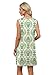 WIHOLL Casual Dresses for Women 2026 Beach Vacation Loose Fit Sleeveless Lace Mini Dress Maternity Fashion Summer Outfits Boho Green S