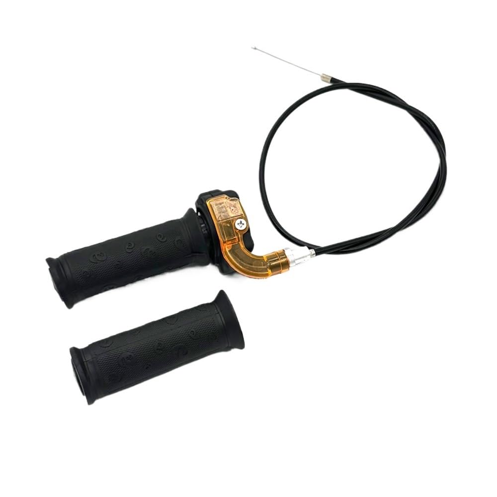 Empuñadura de acelerador y puños 22 mm para control preciso en pocket moto y ATV 8