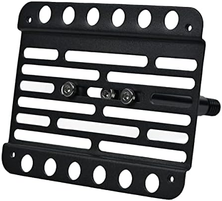 for 2010-2014 Volkswagen GTI MK6 - Front Bumper Tow Hook License Plate Mount Bracket