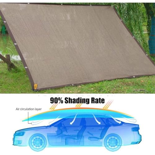 Toile d'ombrage anti-UV avec œillets contre la chaleur - 5