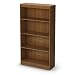 South Shore Axess Collection 4-Shelf Bookcase, Morgan Cherry