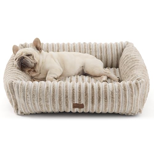 Image of Bedsure ComfyFleece Dog Bed Medium Large Size Dog Washable,30in Amphora