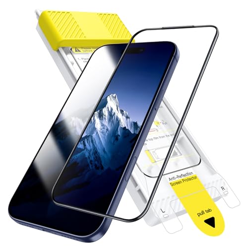 Évitez les bris d'écran sur iPhone 17 Pro avec le verre trempé incassable JETech 3D