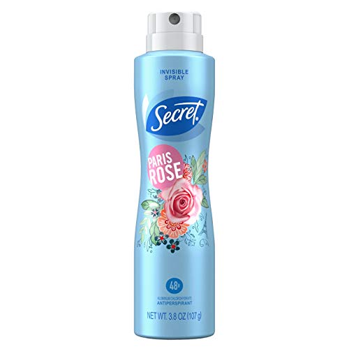 Secret Fresh Expressions Paris Rose Invisible Spray Antiperspirant & Deodorant - 3.8oz, pack of 1