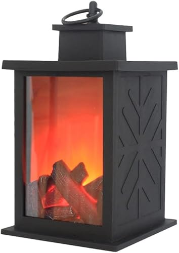 DYPASA Chimenea de atomización eléctrica portátil LED simulación chimenea electrónica accesorios de Navidad, sala de estar, dormitorio, estudio