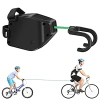 Fahrrad Abschleppseil Kinder mit Dreiecktasche,Elastisches 2.5M Fahrrad Traktionsseil,Eltern Kind Zugseil Abschleppseil Traktionsseil,Tragfähigkeit 500 lbs für Kinder MTB Bike (Model A, Einheitsgröße)