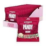 PÄNDY Cherry Zuckerfreie Süßigkeiten Bonbons Gummibärchen ohne Zucker süßigkeiten großpackunge box zuckerfrei gummibärchen Fruchtgummis Low Carb Großpackung nur 1 g Zucker 14 x 50 g