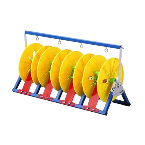 Soporte de cables plegable y distribuidor de bobinas de alta resistencia para taller 2