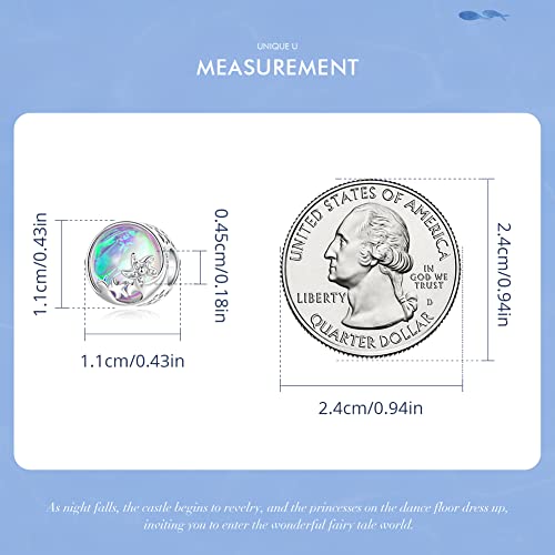 VOROCO Coffee Moon Star Dream Catcher Charms for Bracelet 925 Sterling Silver Dangle & Beads Charm for Charm Bracelet and Necklace DIY Charm Jewelry Gifts for Women4