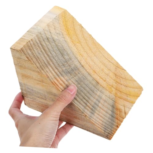 Calzos para ruedas de coche y remolque de madera portátiles PRETYZOOM 3