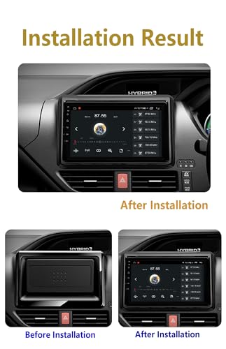 Autoradio Android 12 pour remplacer l'ancien système de votre Toyota Noah - 7