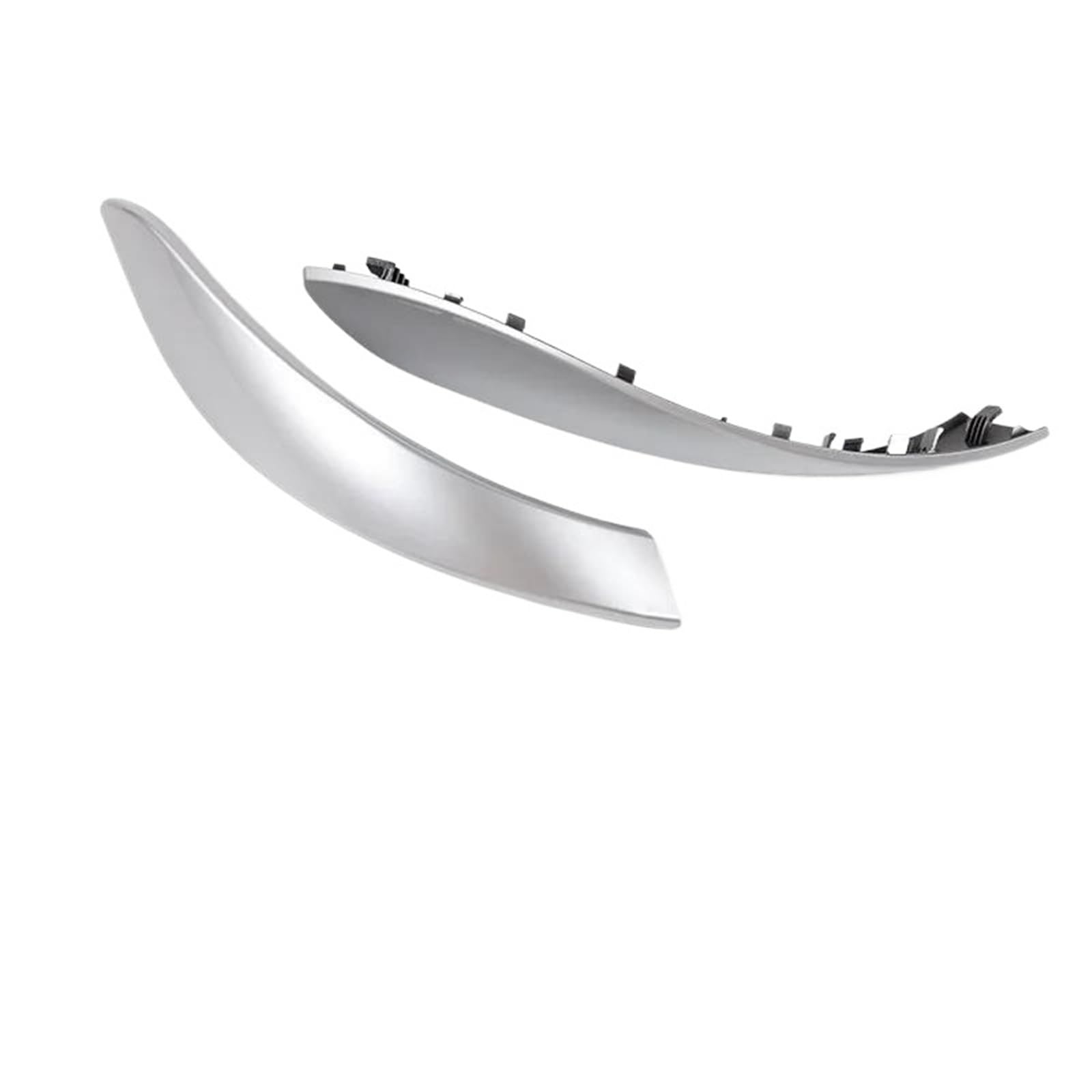 LVXVMOZEOK Interior Door Handle Armrest for 3 4 Series for M3 for M4 for F30 for F32 for F33 for F34 for F35 for F36 for F80 for F82 for F83 for 316d for 318d(Silver 2pc)