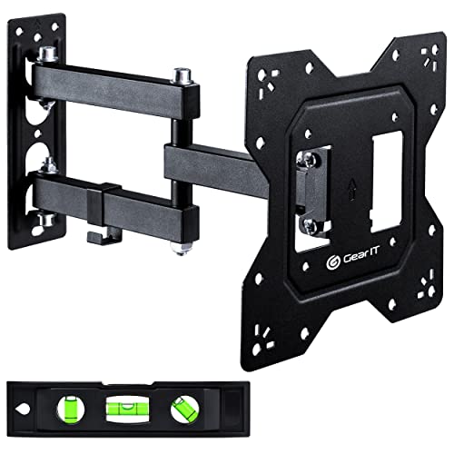 Support mural TV GEARit orientable et inclinable pour sécuriser votre écran de 30kg