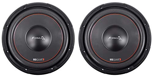 (2) MB QUART FW1-304 12" 1200 Watt Car Audio Subwoofers DVC 4-Ohm Subs