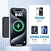HAIARA for MagSafe Portable Charger, 5000mAh Wireless Magnetic Power Bank with USB C & A Charging, Slim Phone Battery Pack for iPhone 16/16 Pro/16 Pro Max, iPhone 15/14/13 Series - (Black)