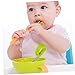 VERDANVERSE 304 Stainless Steel Baby Fork and Spoon Set Short Handle Toddler Utensils for Feeding Tableware for Infants and Toddlers Comfortable to Hold Design for Safe Weaning