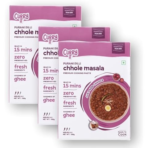 CURRYiT Chhole Masala Sauce Cover
