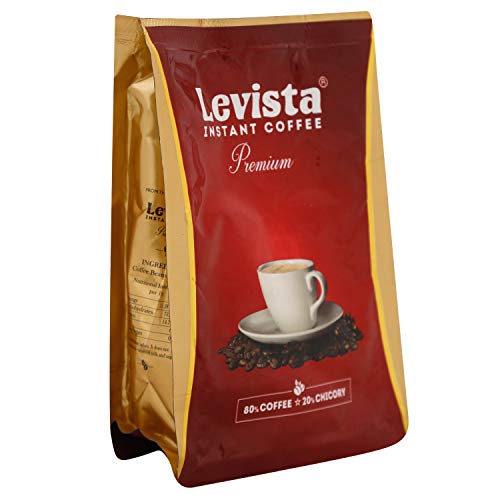 Image of Levista Instant Coffee - Strong, 100 Gram Pouch, Ground