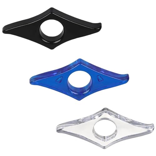 THQAE 3 Piezas Separador de Páginas, Soporte para Libros, Abiertores con Anillo para Pulgar, Marcadores, Accesorios de Lectura de Resina, Marcapáginas para Amantes de la Lectura