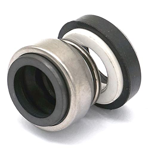 Model 301 I.D 8-40mm Ceramic/Carbon Ring NBR Seal Mechanical Seal Shaft Seal Water Seal for Water Pump Oil Cylinder (8mm 301-8 + 8mm 301-8)