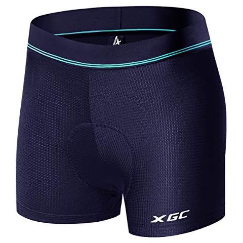 Pantalones cortos de ciclismo XGC para mujer con acolchado de gel 4D Cover