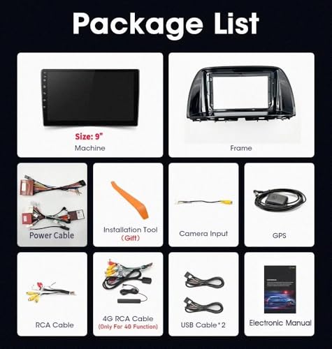 Navegador GPS para Mazda CX-5 2012-2015 con Control por Voz Siri para Viajar de Forma Segura 7